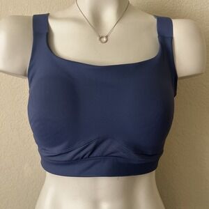 Duluth Bra Women's Lightly Padded Adjustable Size 16 (38C) Navy